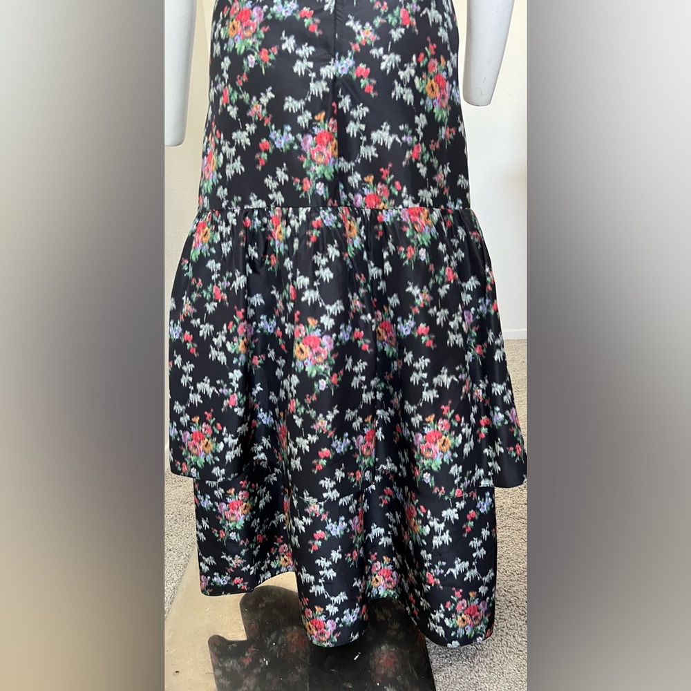 2018 BROCK COLLECTION 100% SILK Floral dress- BEAUTIFUL! Size 4 - Picture 13 of 15